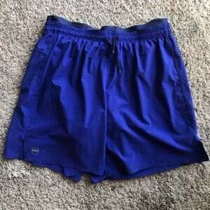 Janji Blue Athletic Shorts Lightweight Performance